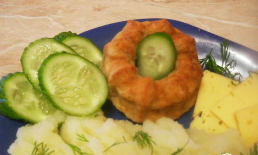 Рецепт пудинг из мяса