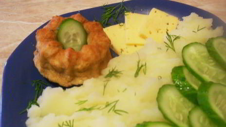 пудинг из мяса