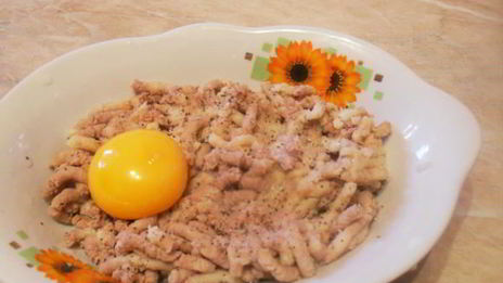 пудинг из мяса