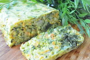 Пудинг овощной