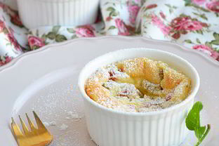 Пудинг с ревенем