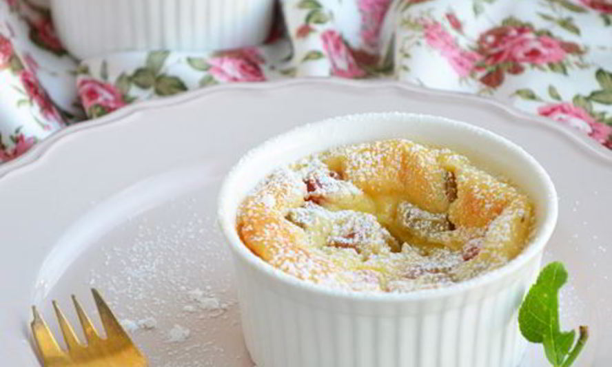 Рецепт пудинг с ревенем