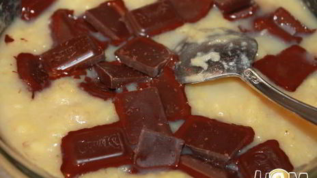 шоколадно-банановая паста