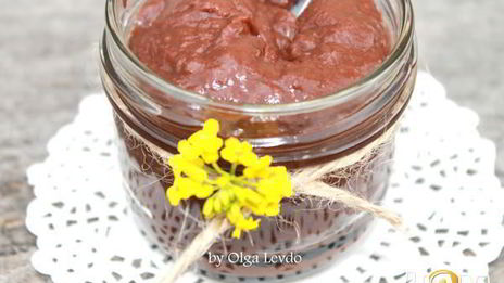 шоколадно-банановая паста