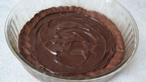 шоколадный шортбред с орехами