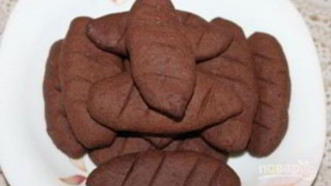 шоколадные пальчики с орехами