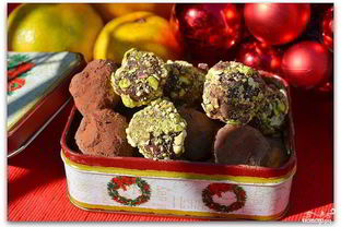 Шоколадные трюфели с ромом