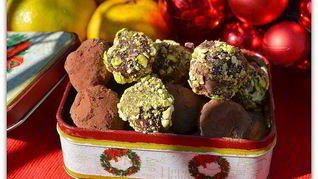 Шоколадные трюфели с ромом