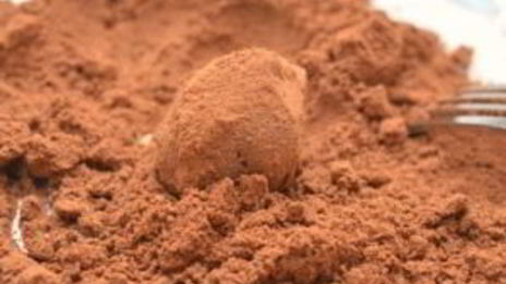 шоколадные трюфели с ромом