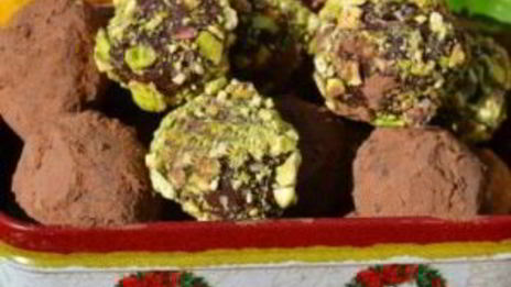 шоколадные трюфели с ромом