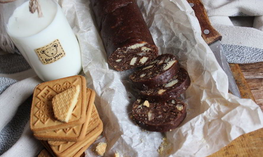 Рецепт сладкая колбаса