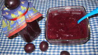 Слива в шоколаде