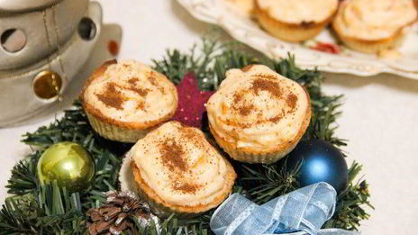 абрикосовое суфле в корзиночках