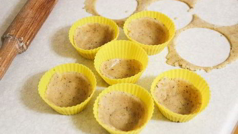 абрикосовое суфле в корзиночках