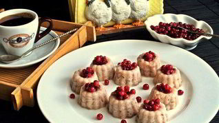 Быстрое суфле с бананом