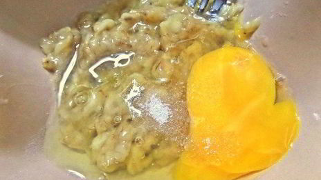 быстрое суфле с бананом