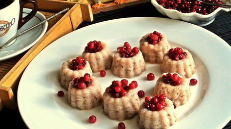 быстрое суфле с бананом