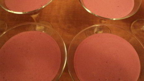 черносмородиновое суфле