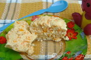 Детское мясное суфле