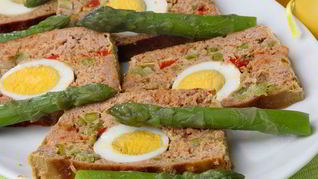 Домашнее мясное суфле с яйцом