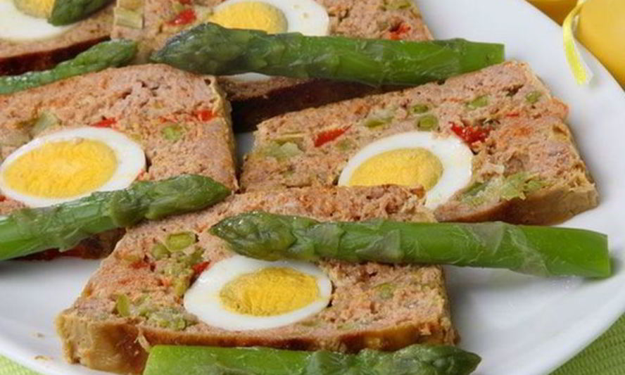 Рецепт домашнее мясное суфле с яйцом