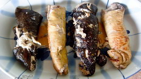 камбала под сырным суфле по-французски