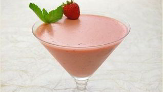 Клубничное сливочное суфле