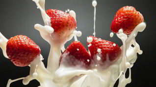 Клубничное суфле с желатином