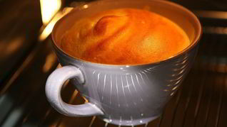 Молочно-лимонное суфле