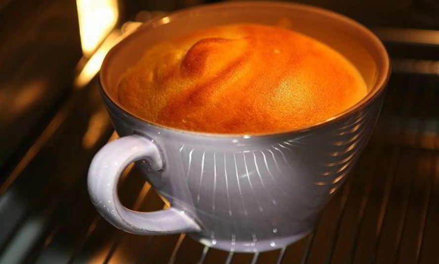 Рецепт молочно-лимонное суфле