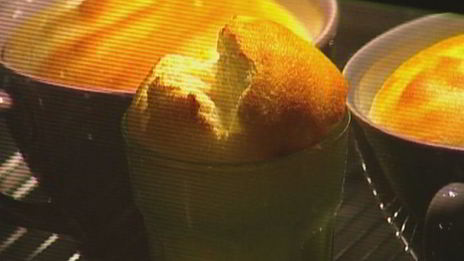 молочно-лимонное суфле