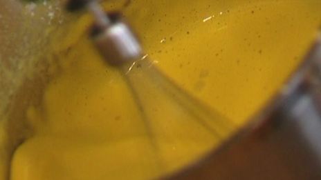 молочно-лимонное суфле