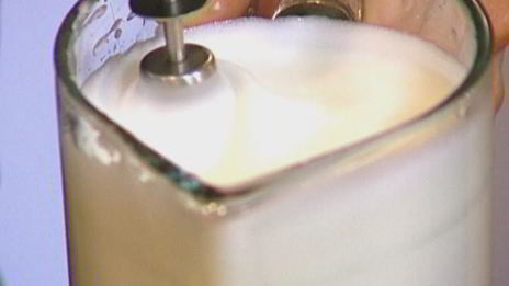 молочно-лимонное суфле