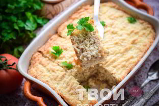 Мясное суфле для детей