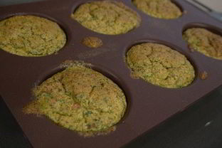 Овощное суфле с беконом