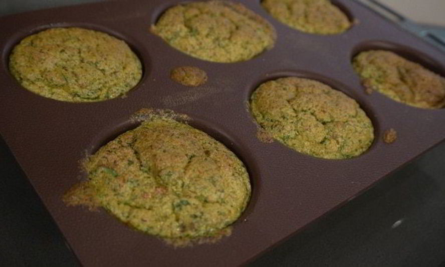 Рецепт овощное суфле с беконом