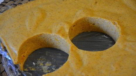 пряное тыквенное суфле с отрубями