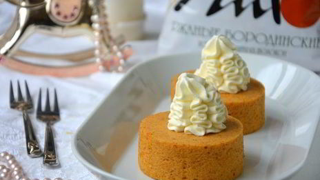 пряное тыквенное суфле с отрубями