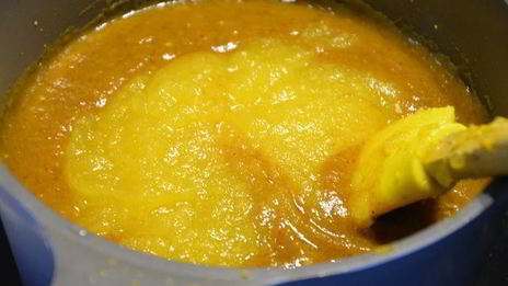 пряное тыквенное суфле с отрубями