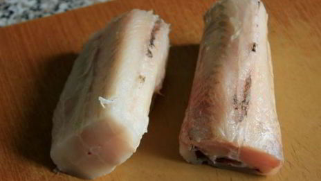 рыбное суфле с горчичным соусом