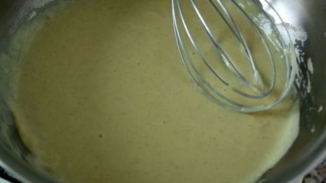 рыбное суфле с горчичным соусом