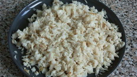 рыбное суфле с горчичным соусом