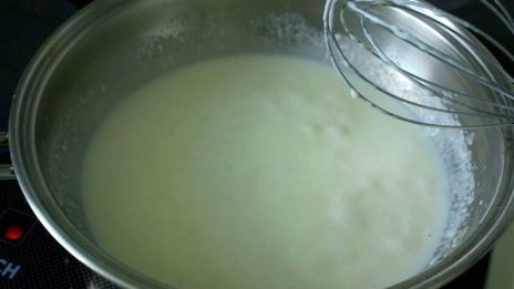 рыбное суфле с горчичным соусом