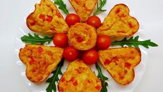 Рыбное суфле Сердце