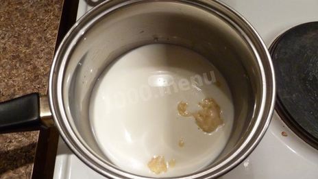 шоколадное суфле с ванильным вкусом