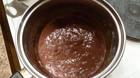 шоколадное суфле с ванильным вкусом