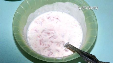 сочное куриное филе под рисово-морковным суфле