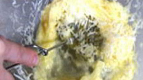 судак в сырном суфле