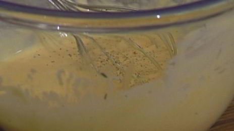 суфле из козьего сыра и тимьяна