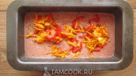 суфле из куриной печени с овощами